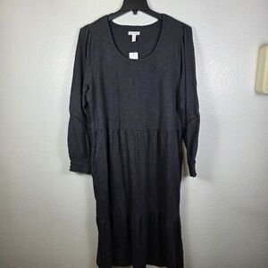 Canyon Retreat Long Sleeve Midi Dress. Sz XL.